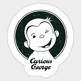 Curious George new 11 Sticker